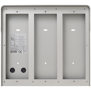 Elvox Wall Box 6M 3x2 Pixel Grigio Anodizzato 43.5x33x12mm Contenitore Elettronico - Product Image 1