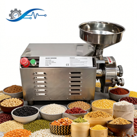 Moulin à épices en acier inoxydable pour céréales, herbes, poivre, arachides, aliments secs, pulvérisateur, broyeur, machine à moudre