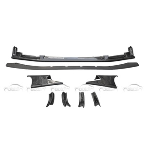 Alerón Delantero de Fibra de Carbono Estilo JS para Honda Civic 10ª Gen FK8 Type R Si 2016+ Auto Tuning Ne - Product Image 2