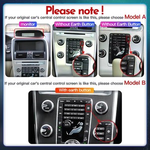 Autoradio multimédia STWEI Android 14 <span class=keywords><strong>Carplay</strong></span> Auto, écran de style automobile d'origine pour <span class=keywords><strong>Volvo</strong></span> <span class=keywords><strong>XC60</strong></span> Que 1 2009-2017, GPS stéréo BT - Product Image 3