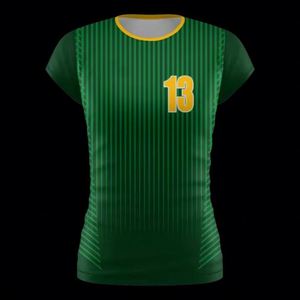 Hot Selling 2025 Long Sleeve Jersey Green Sublimated <b>Cheap</b> Unisex Volleyball Team Uniforms - Product Image 6