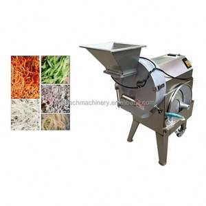 Máquina Cortadora y Rebanadora Comercial Automática de Verduras, Frutas, Cebollas, Patatas, Jamón, Pollo Congelado, Carne de Res, Cordero y Cerdo - Product Image 4