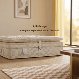 <span class=keywords><strong>Matelas</strong></span> artisanal en crin de cheval, entièrement fait main, sans colle, soutien à ressorts, fermeté moyenne - Product Image 2