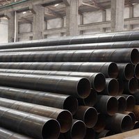 Tuberías de Acero al Carbono ERW Q235 Q345 ASTM de 12m de Longitud, Suministro de Fábrica, Tubería Soldada API 5L BS en Venta