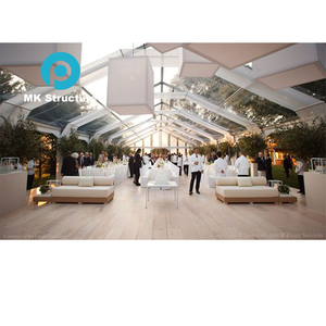 Chất lượng cao 20x30 30x30 trong suốt 150 200 500 1000 người nhôm Wedding party Cheese marquee sự kiện lều - Product Image 5