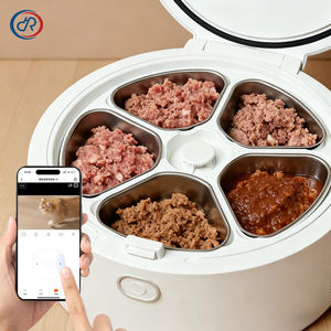 2026 réfrigéré automatique chat mangeoire humide bol en acier inoxydable intelligent chat mangeoire semi-conducteur fonctions de refroidissement et de chauffage - Product Image 1