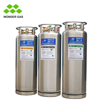 Réservoir portatif de cylindre de Dewar d'O2 CO2 N2 liquide cryogénique 175L/195L/210L