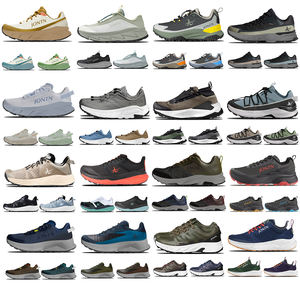 Chaussures de <span class=keywords><strong>trail</strong></span> running stylées et respirantes en cuir pour femmes, légères, vegan, remise normale, marron, les plus populaires, les mieux notées - Product Image 3