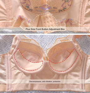 Soutiens-gorge push-up pour femmes, dentelle, bretelles réglables, grande taille, sans armatures, soutien-gorge pour femmes, sous-vêtements, taille C D E, soutien-gorge <span class=keywords><strong>corset</strong></span> - Product Image 6