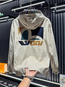 Chaqueta con Capucha Delgada <span class=keywords><strong>para</strong></span> Primavera y Otoño, <span class=keywords><strong>para</strong></span> Hombres Gordos y de Talla Grande (300 Libras), Ajuste Holgado <span class=keywords><strong>para</strong></span> Cubrir el Vientre, <span class=keywords><strong>para</strong></span> Hombres Corpulentos - Product Image 6