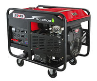 Générateur à essence Senci 10kw 12kw 15kw, générateur portable à gaz 15kVA avec volant AVR