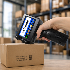 Imprimante Jet d'Encre Portable de 12.7mm avec Pistolet Codeur de Date Multi-Langues pour l'<span class=keywords><strong>Impression</strong></span> de Logos et Numéros de Série - Product Image 1