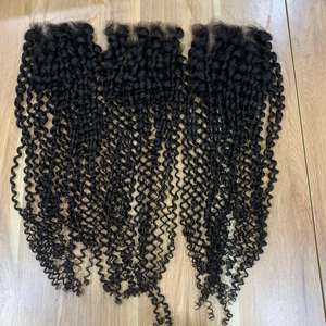 Set 3 Closure HD swiss Lace 5x5 et 6x6 Longue longueur de cheveux cheveux humains bruts cheveux alignés sur les cuticules - Product Image 6