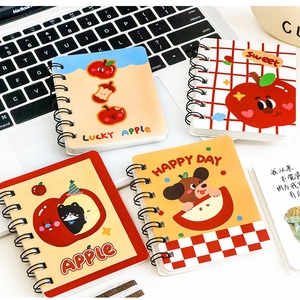 Cuaderno de Papel con Espiral, Papelería Escolar, Venta al por Mayor de Fábrica, Kawaii, Portátil, Mini, con Dibujos Animados - Product Image 5