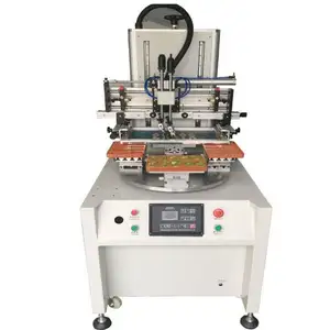 Máquina de serigrafía de 4 colores de Venta caliente, Kit de serigrafía rotativa de proceso, equipo de serigrafía automático