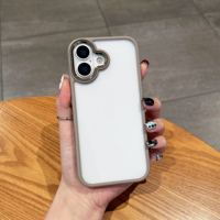 KAOU Coque arrière transparente en TPU avec protection 360 et cadre photo pour iPhone 17 Pro Max 17 17PRO, avec breloque de téléphone