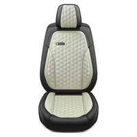 Housses de siège de voiture universelles en cuir de luxe, respirantes et antidérapantes, 5 pièces, toutes saisons, 5% VLT, ensemble complet, vente en gros 2026