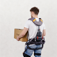 Exosquelette industriel Y20 pour la taille, support de levage 20 kg, modes assistés par IA, en fibre de carbone légère pour la manutention des matériaux