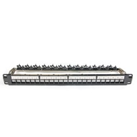 Panel patch, panel patch kosong, 24 port panel patch