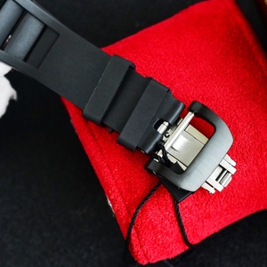 Montre Tourbillon Noire et Or pour Homme, Qualité Premium, Cadran Décoratif Or Ajoure, Style Décontracté et Sportif, Très Appréciée des Hommes - Product Image 6