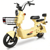 Vélo électrique de ville à 2 roues CKD 350W 48V 2024, scooter électrique, vélo électrique avec pédales