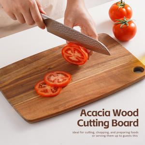 Tagliere in Legno di Acacia con Foro per Appendere, Ideale per Servire Carne, Pane o Verdure - Product Image 3