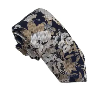 Бренд Dynasyle, оптовая продажа, мужской тканый галстук с узором пейсли, синий ручной работы, большие цветы, галстуки, красный цветочный жаккардовый шелковый галстук на шею