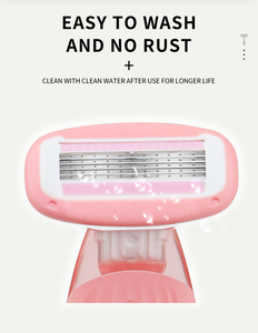 <span class=keywords><strong>Rasoir</strong></span> de sécurité pour femmes Sécurité de la peau Voyage <span class=keywords><strong>intime</strong></span> en utilisant ce cadeau féminin Manières <span class=keywords><strong>Rasoir</strong></span> pour femmes - Product Image 2