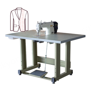 Programmable Gear Industrial High-Speed Single Needle Flatbed Tacking Basting Machine Lock Stitch <b>Sewing</b> Machine Engine Motor - Product Image 1