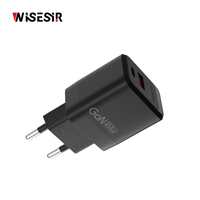 Adaptateur de charge rapide USB C GaN 30W WISESIR, design pliable, pour 15 Pro Max, utilisation à domicile, en voiture, en voyage, bloc d'alimentation