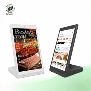 Tablet <span class=keywords><strong>PC</strong></span> con Pantalla Táctil LCD Android de 10.1 Pulgadas, con Soporte en Forma de L, <span class=keywords><strong>para</strong></span> Publicidad en Restaurantes, con Cámara, <span class=keywords><strong>para</strong></span> Mesa - Product Image 1