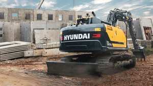 Excavadora de cadenas Hyundai 160 de 16 toneladas con motor y bomba para construcción en venta - Product Image 6