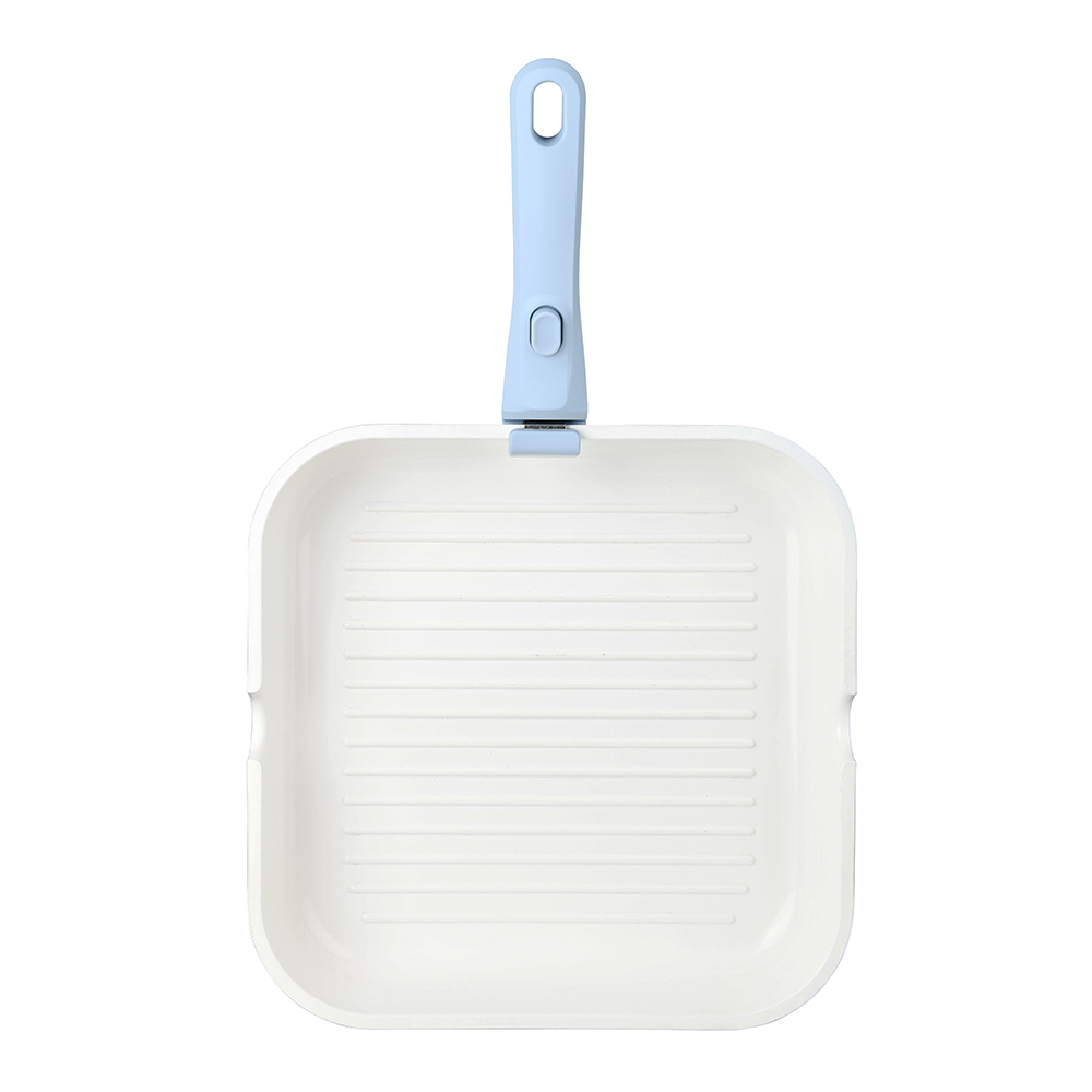 Detachable Modern Kitchenware Cookware Set Non-Stick Coated Pan Removable Handle Silicone Lid Eco-Friendly Cooking Utensils · image 3