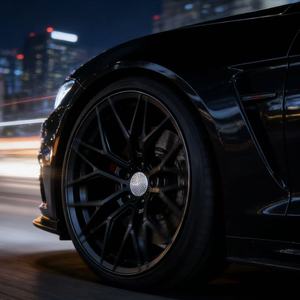 Jantes en alliage noir multi-rayons de 17/18/19/20 pouces 5x114.3 5X112 5X108 adaptées aux <span class=keywords><strong>voitures</strong></span> <span class=keywords><strong>japonaises</strong></span>, coréennes et allemandes - Product Image 3