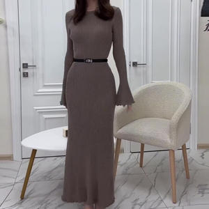 Custom Midi Bodycon apretado vendaje, vestidos de doble capa Rosa <span class=keywords><strong>nude</strong></span> Sexy Slim vendaje vestidos/ - Product Image 1