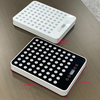 Panel de Terapia de Luz Roja Infrarroja REDSKY Desktop Face 660nm 850nm con 72 LED, Función de Calentamiento y Base Giratoria de 360 Grados