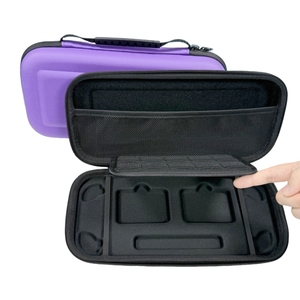 Bolsa de EVA personalizada con cremallera protectora de viaje, estuches para jugadores de videojuegos para Nintendo Switch y sistema OLED, inserto EVA - Product Image 1