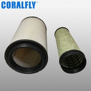 Filtro de Aire para Camión 1142152030 K2847 PU2846 para Motor SHACMAN F2000 F3000 FOTON YUCHAI - Product Image 2