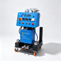 Machine de pulvérisation de mousse PU pneumatique avancée pour les projets d'isolation des toits et des murs résidentiels