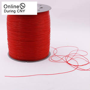 Custom Groothandel 0.5Mm Rode Kristal Draad Tpu Elastisch Draad - Product Image 1