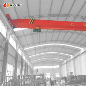 Single Girder 16 Ton Bridge EOT Overhead Crane Hoist Lift from China overhead crane supplier