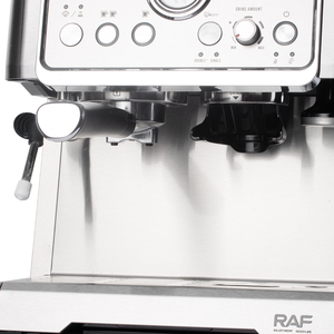 เครื่องชงกาแฟเอสเพรสโซ่ RAF 2.3 ลิตร รุ่นใหม่ล่าสุด วัสดุโลหะ ระดับมืออาชีพ แรงดัน 15 บาร์ สำหรับใช้ในครัวเรือน โรงแรม RAF ระบบอัตโนมัติ - Product Image 6