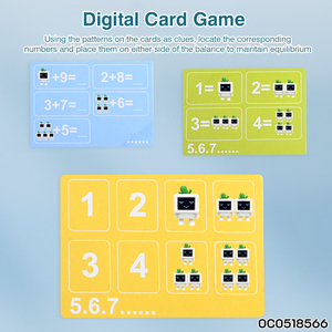 เกมการเรียนรู้คณิตศาสตร์พื้นฐานสำหรับเด็กก่อนวัยเรียน ฝึกการนับเลข ฝึกสมดุล เสริมสร้างพัฒนาการทางปัญญา - Product Image 5