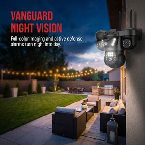 <span class=keywords><strong>Prix</strong></span> direct usine OEM Caméra de sécurité CCTV 6MP à trois objectifs WiFi avec suivi humain IA Système de sécurité Vente en gros - Product Image 4
