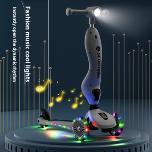 Trottinette Électrique Multifonctionnelle en Plastique pour Bébé, Pliable, 0-3-6 Ans, Détecteur de Marche Pratique, Assise, Poussée, Trois Roues - Product Image 4