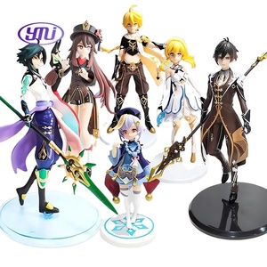 ตุ๊กตาหุ่นอนิเมะ12สไตล์, ตุ๊กตาอะนิเมะ <span class=keywords><strong>Qiqi</strong></span> Lumine aether Keqing Xiao Zhongli Venti - Product Image 1