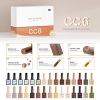 CANNI HEMA FREE Prix de gros CC4-CC6 9ml 30pcs/Kit Soak Off UV Gel Nail Polish Kit Nail Salon nails kit professional uv gel