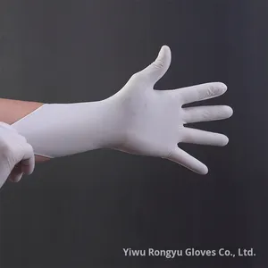 <span class=keywords><strong>Gants</strong></span> <span class=keywords><strong>de</strong></span> <span class=keywords><strong>protection</strong></span> jetables en latex <span class=keywords><strong>de</strong></span> 9 pouces, sans poudre, <span class=keywords><strong>de</strong></span> qualité alimentaire, à haute élasticité, résistants à l'usure, conformes à la norme EN ISO 374 - Product Image 5