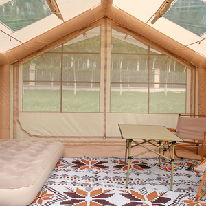 เต้นท์อากาศผ้าฝ้ายอ็อกซ์ฟอร์ดสำหรับตั้งแคมป์กิจกรรมกลางแจ้งแบบพกพากันน้ำได้ - Product Image 4