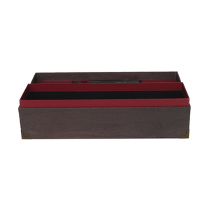 Boîtier en carton en <span class=keywords><strong>bois</strong></span> haut de gamme personnalisé, boîte en papier créatif rétro, emballage de boissons, vin, insertion de mousse - Product Image 6